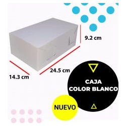 Caja de Comida para Llevar 1 (Blanco)