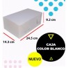 Caja de Comida para Llevar 1 (Blanco)