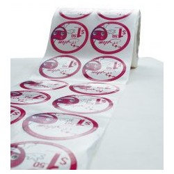 Rollo Etiqueta Circular 1 (Mayoreo)